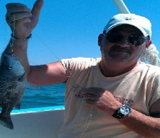 pescando en el caribe